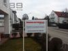 Schild aus Aluminium mit Folienbeschriftung fr BRANDSCHUTZ ZOBEL in Freising